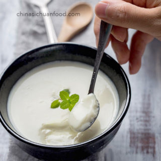 ginger milk curd |chinasichuanfood.com