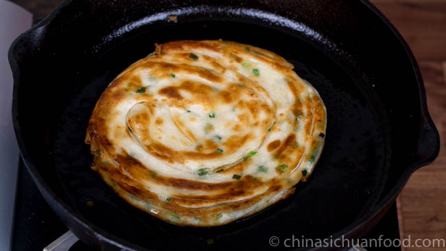 Scallion pancake | chinasichuanfood.com