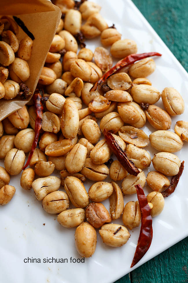 spicy peanuts, mala peanuts| Chinasichuanfood
