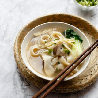 vegetable noodle soup | chinasichuanfood.com