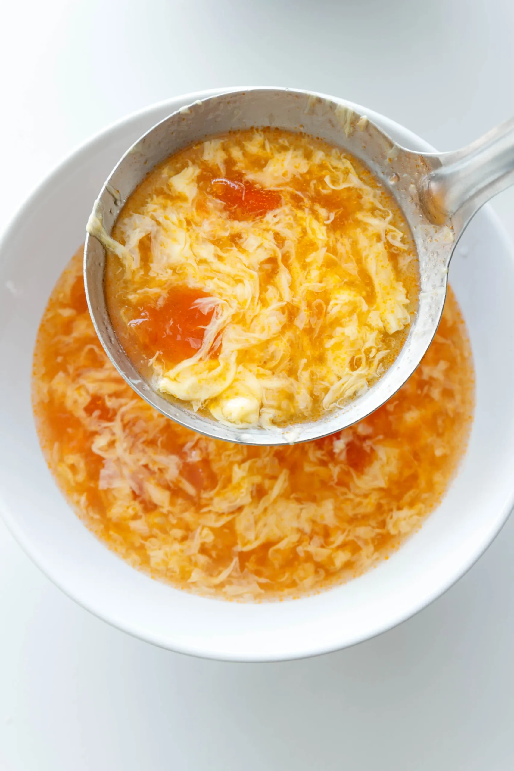 tomato and egg drop soup|chinasichuanfood.com