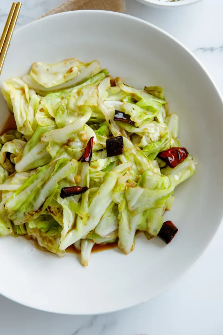 Chinese Cabbage Stir Fry