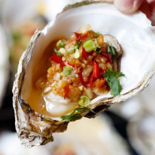 oyster with garlic sauce|chinasichuanfood.com