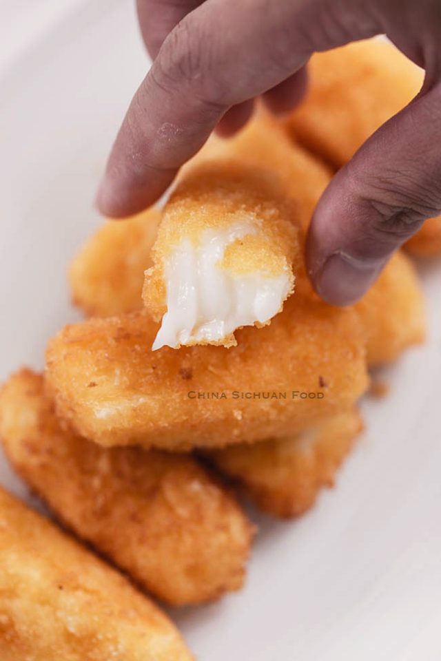 Fried Milk China Sichuan Food