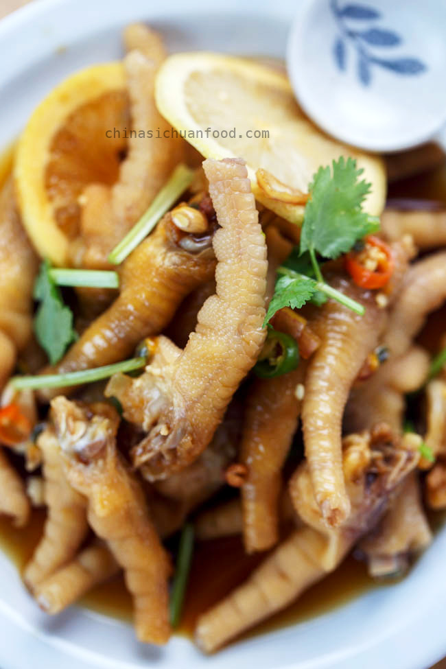 Chicken feet salad|chinasichuanfood.com