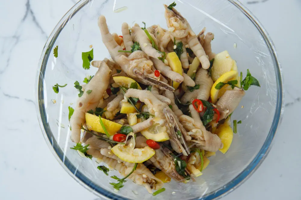 chicken feet salad|chinasichuanfood.com