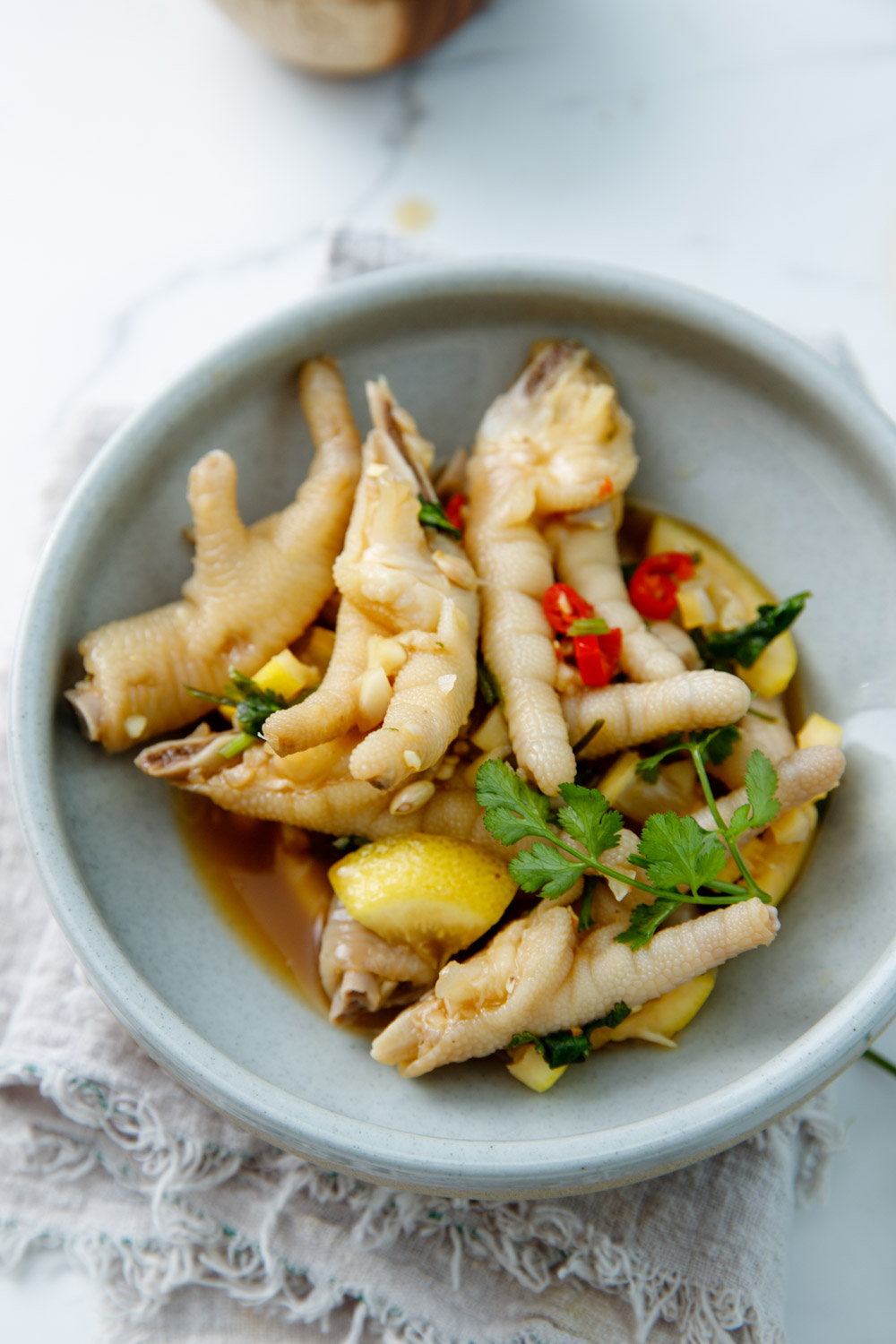 chicken feet salad|chinasichuanfood.com