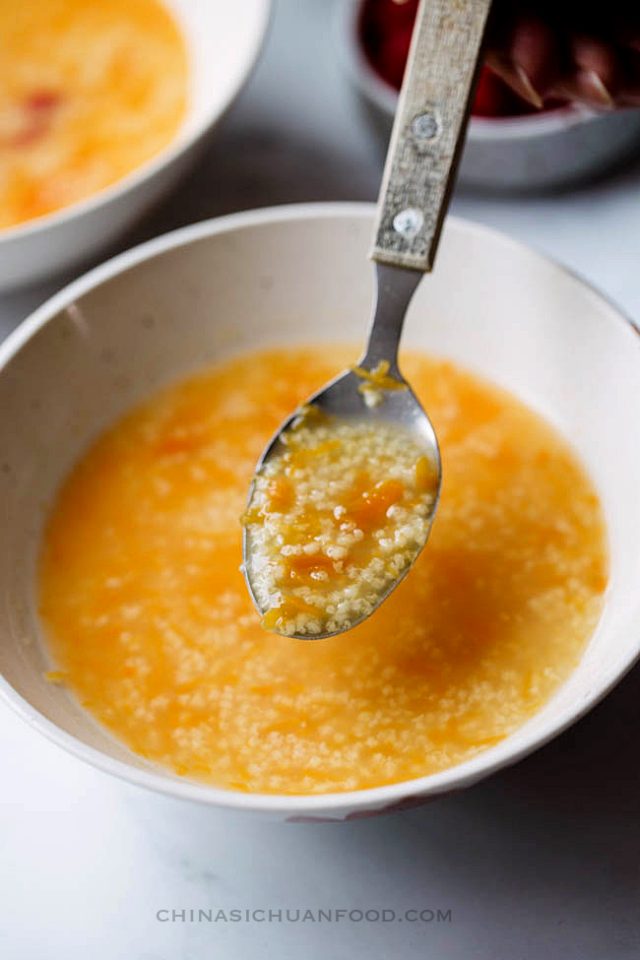 Millet Congee China Sichuan Food