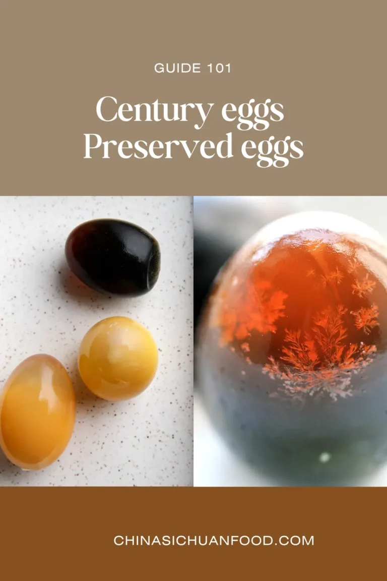 What does a century egg taste like and what it is
