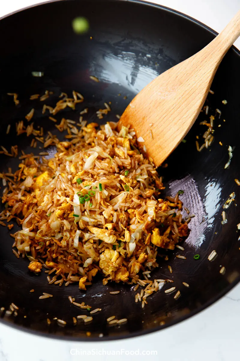soy sauce fried rice |chinasichuanfood.com