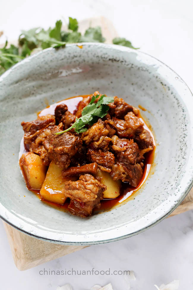 Sichuan braised beef|chinasichuanfood.com