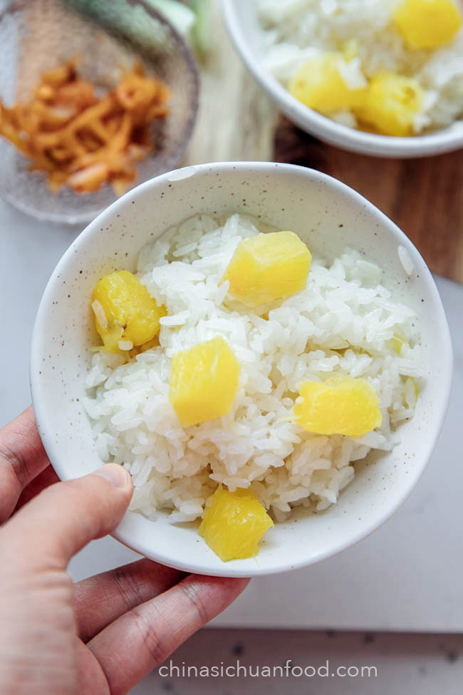 pineapple rice|chinasichuanfood.com