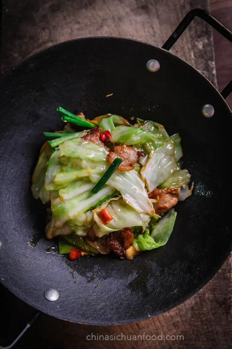 Pork and Cabbage Stir Fry|chinasichuanfood.com