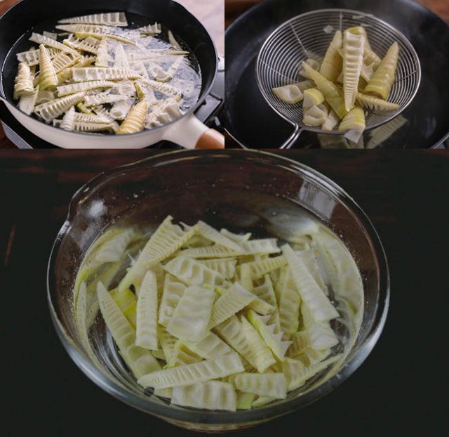 Pousses de bambou braisées Chine Sichuan Food Recettes de cuisine asiatique