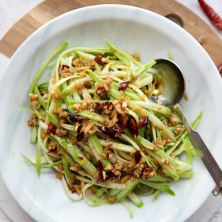 Zucchini salad|chinasichuanfood.com