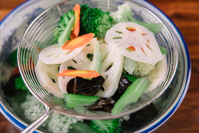 Chinese blanched vegetables|chinasichuanfood.com