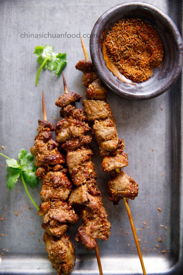 Easy Lamb Skewers China Sichuan Food