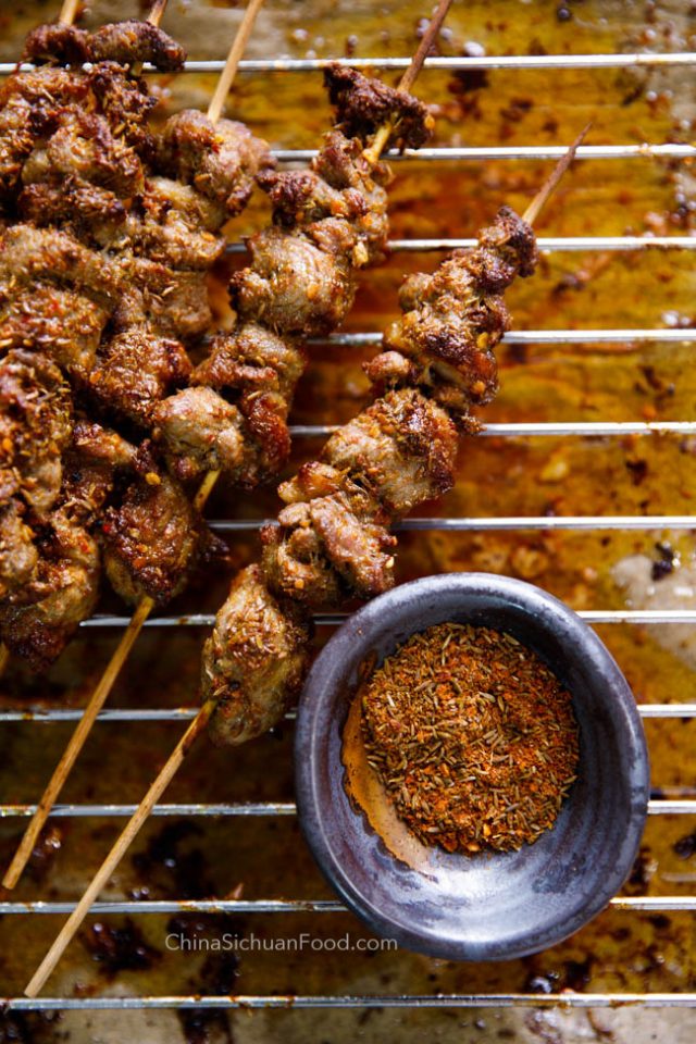 Easy Lamb Skewers China Sichuan Food