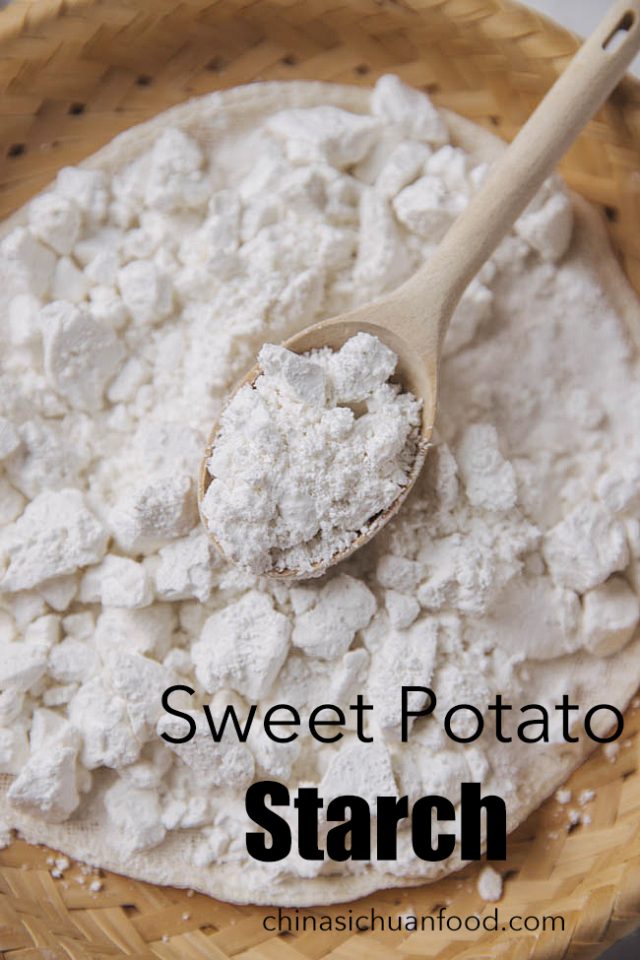 Sweet Potato Starch Sweet Potato Flour China Sichuan Food