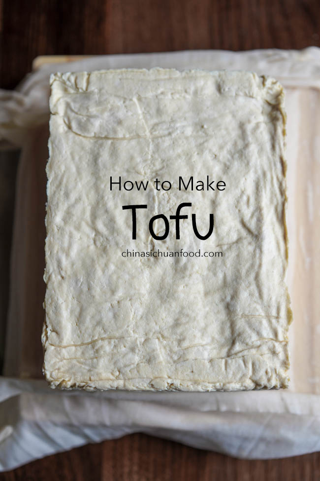 How to make tofu at home|chinasichuanfood.com