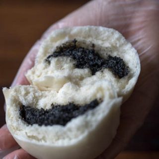 amazing black sesame buns|chinasichuanfood.com