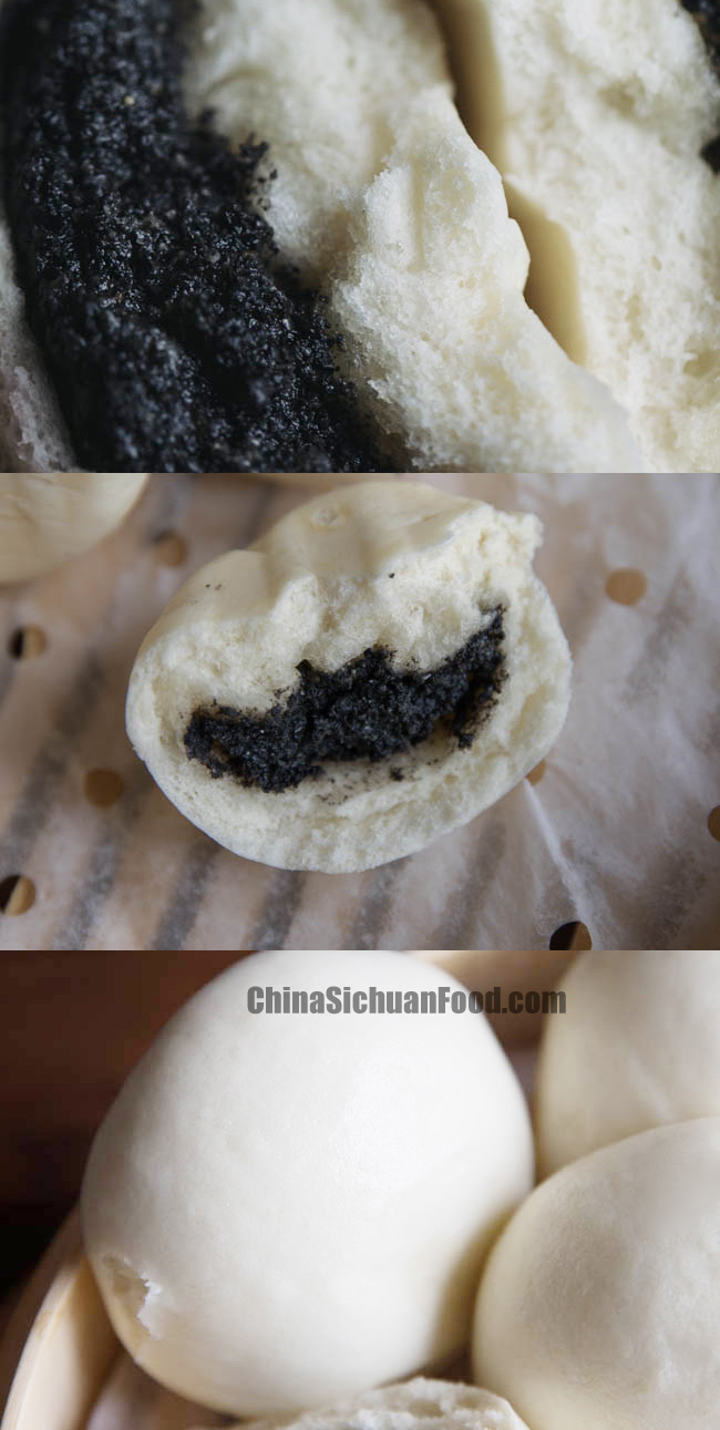 black sesame buns|chinasichuanfood.com