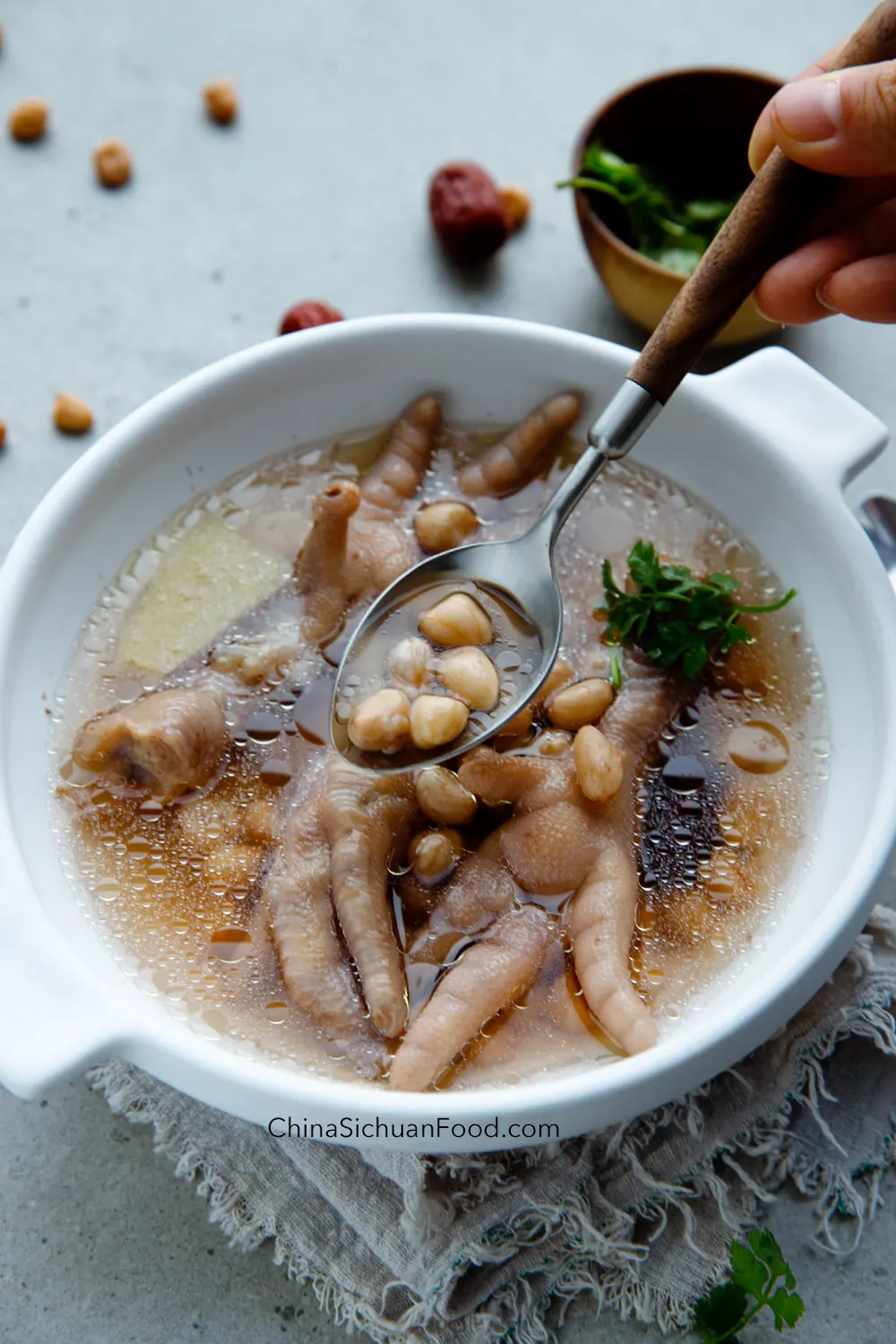 chicken feet soup|chinasichuanfood.com