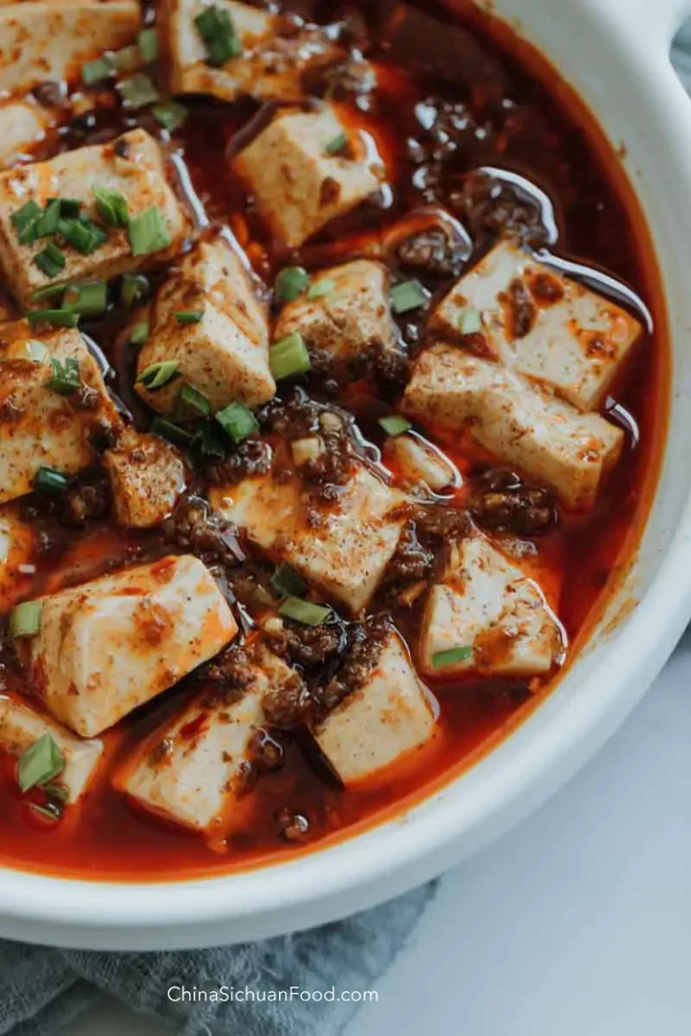 Mapo Tofu Recipe- Ma Po Tofu