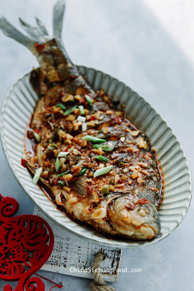 red braised fish|chinasichuanfood.com