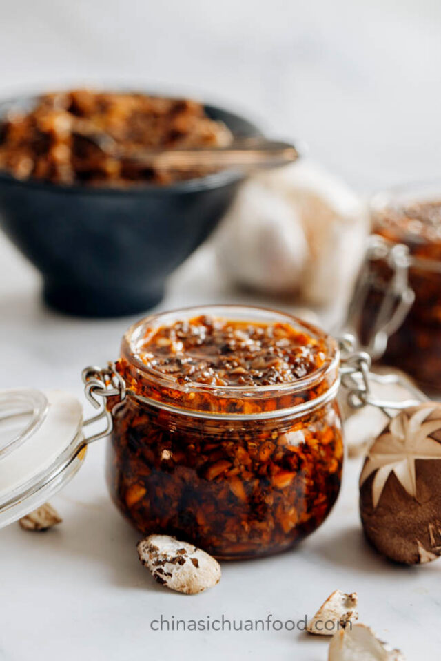 Shiitake Mushroom Sauce China Sichuan Food