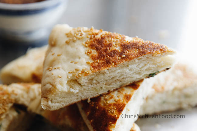 scallion flat bread|chinasichuanfood.com