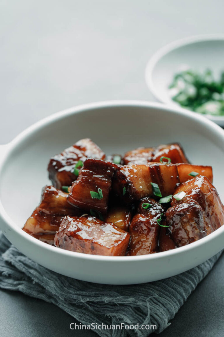 Red Braised Pork Belly —Hong Shao Rou