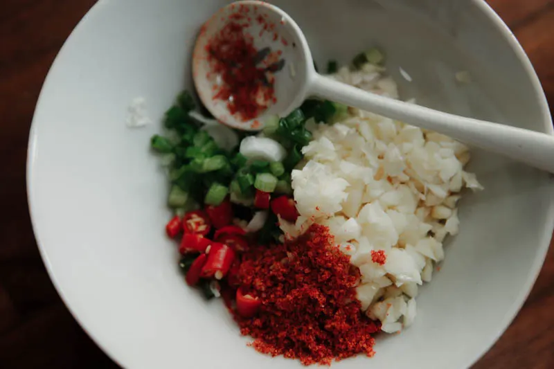 Tofu with chili sauce |chinasichuanfood.com