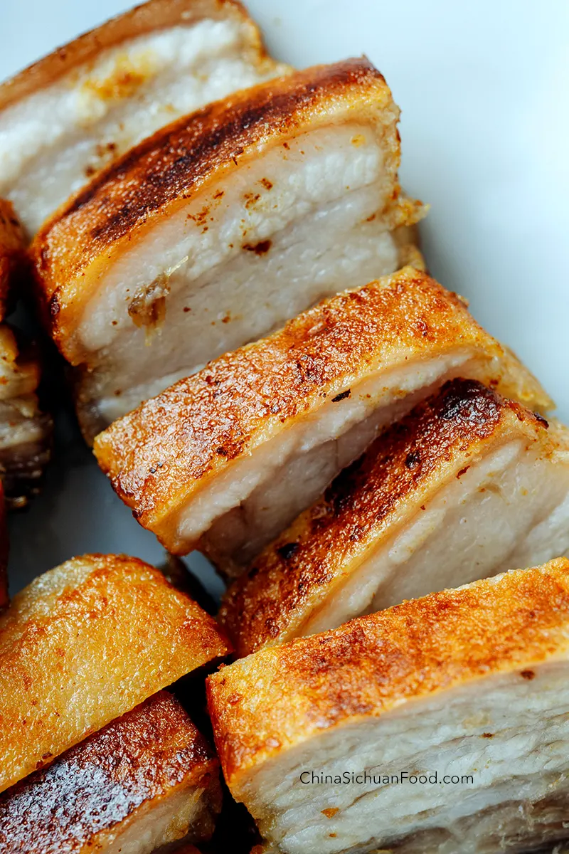 panceta de cerdo crujiente frita|chinasichuanfood.com
