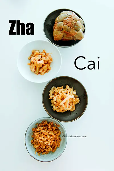 Zha Cai- The preserved vegetable