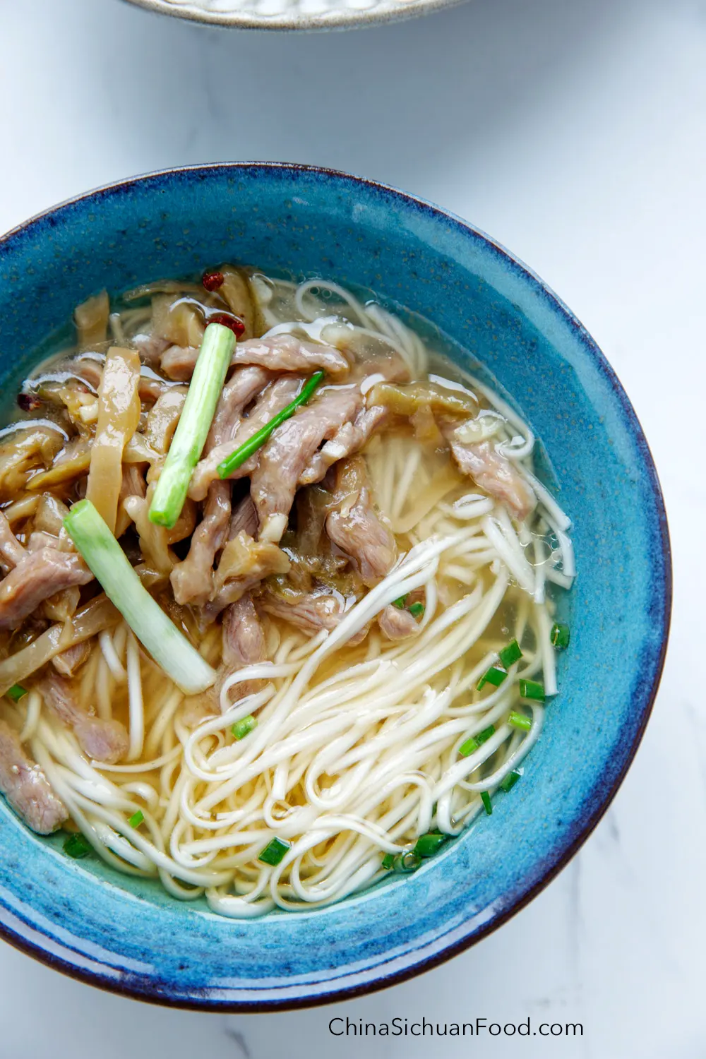zha cai rou si noodles|chinasichuanfood.com