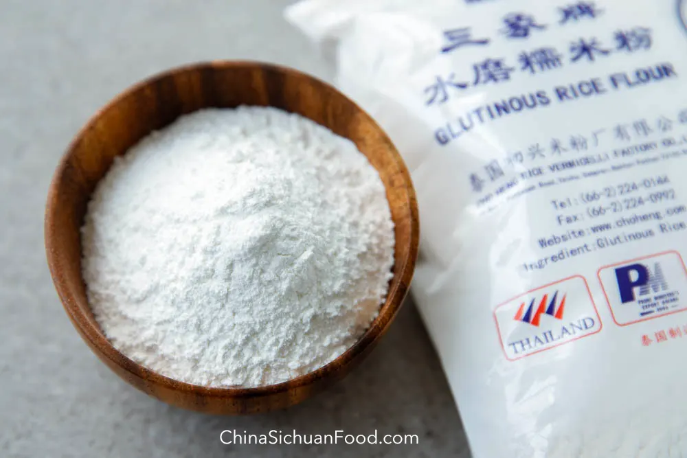 Glutinous rice flour|chinasichuanfood.com