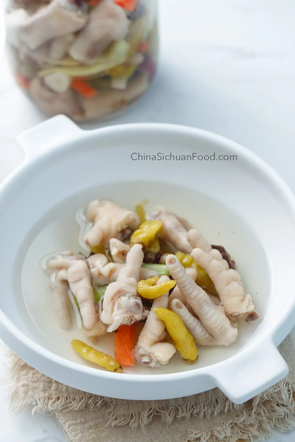 pickled chicken feet|chinasichuanfood.com