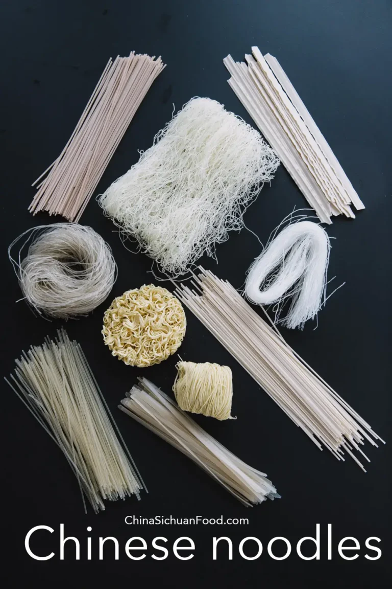 Types of Chinese Noodles