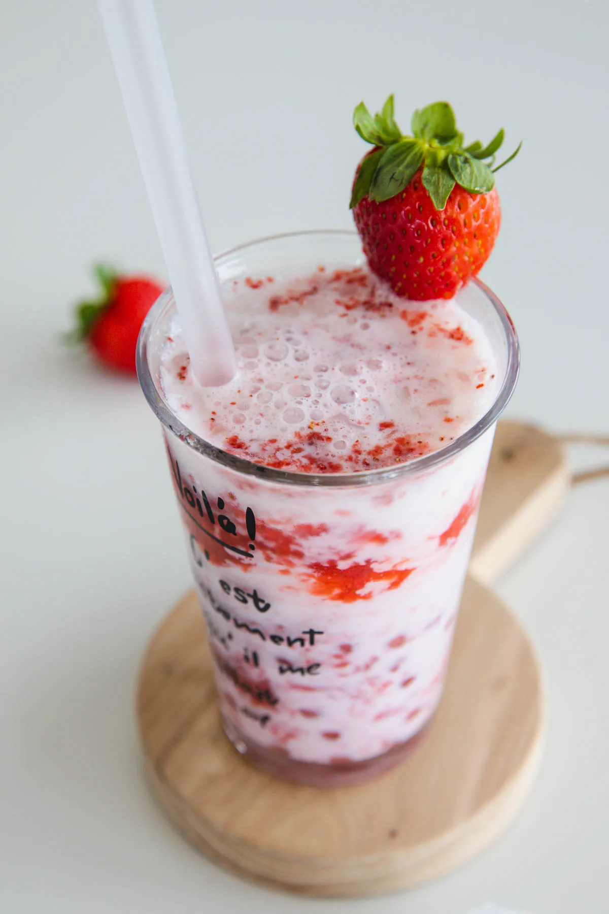 Strawberry Milk Tea - Ahead of Thyme