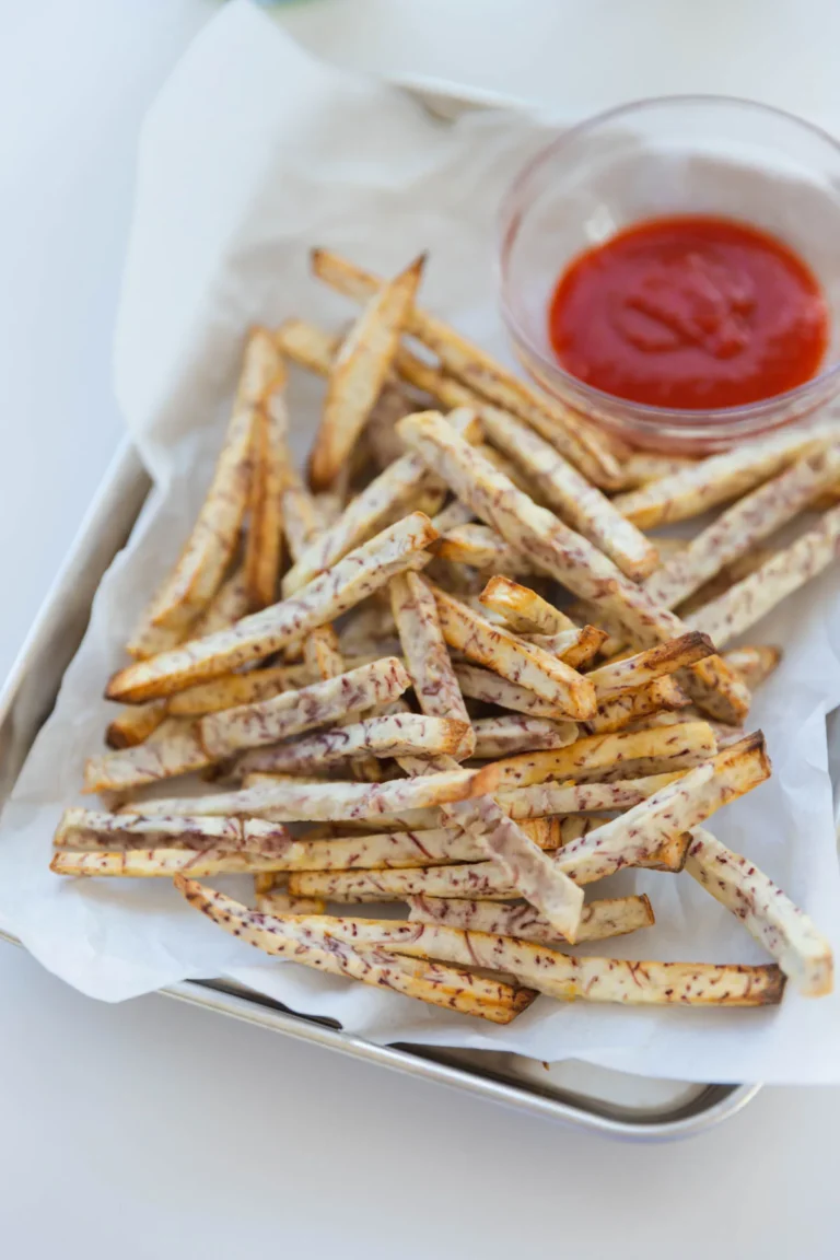 Taro Chips and Taro Fries