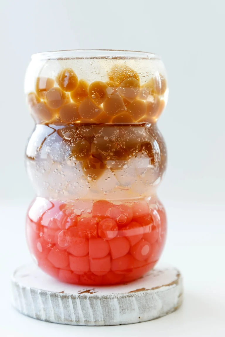 Agar boba – the crystal boba in bubble tea