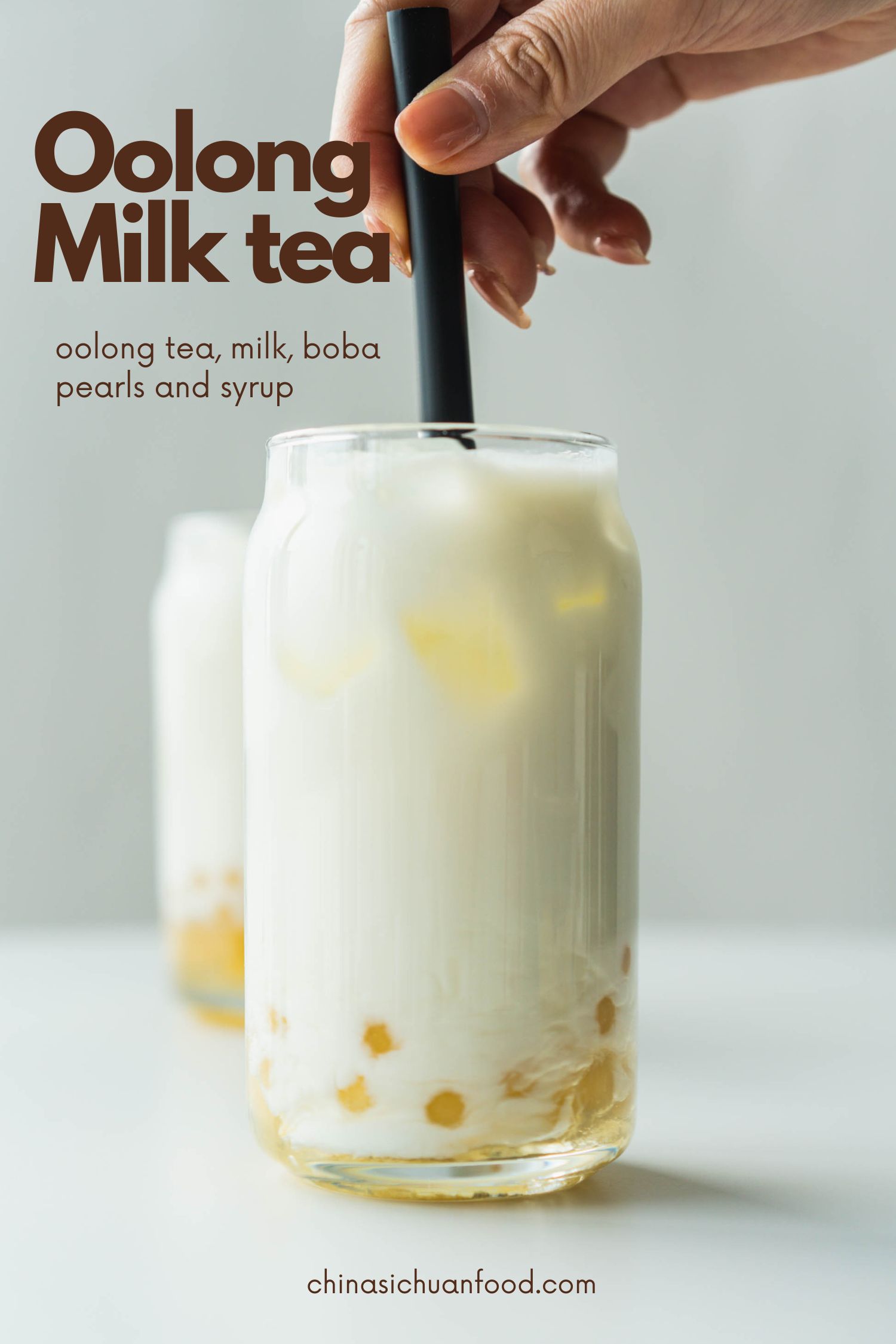 oolong milk tea-Oolong Boba|chinasichuanfood.com