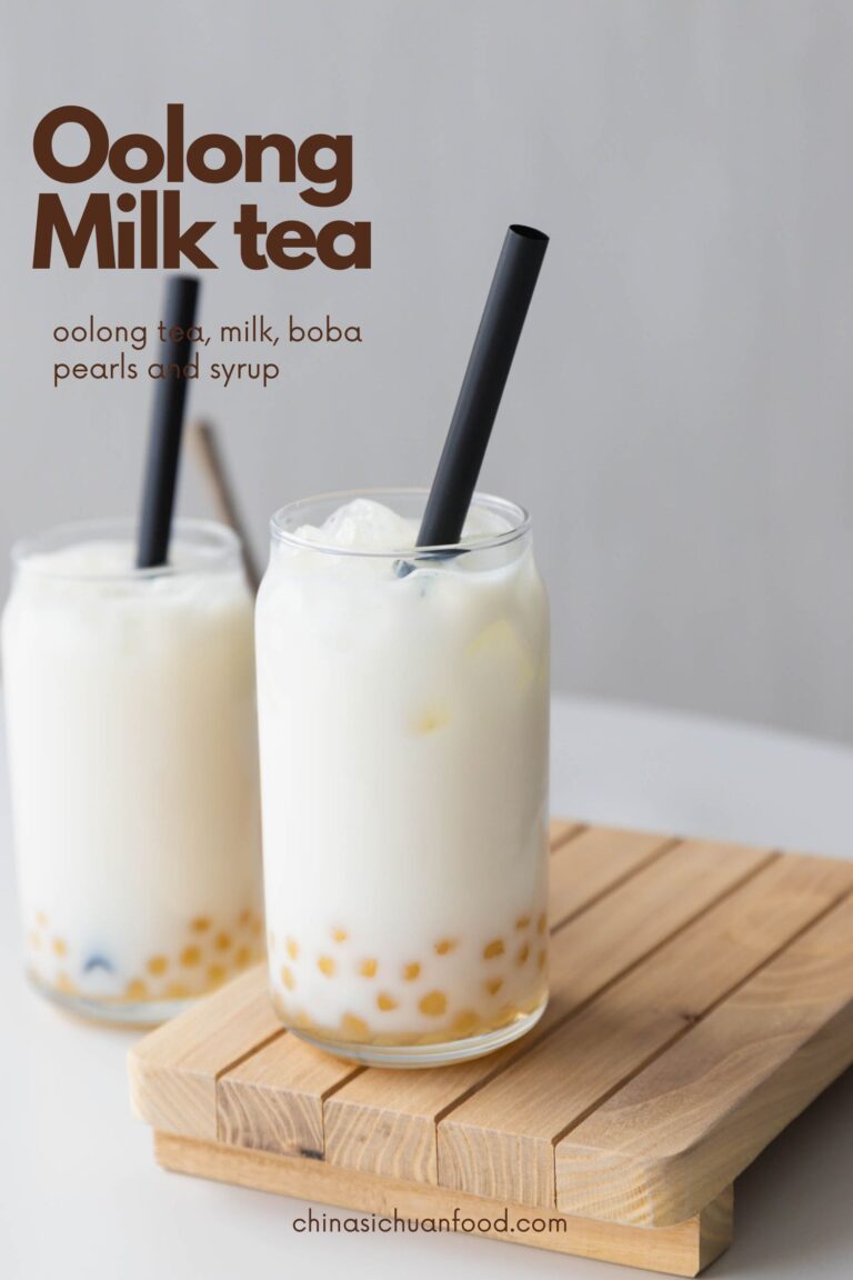 Oolong milk tea – Oolong boba