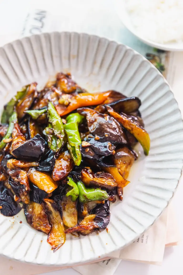 Chinese Braised Eggplants