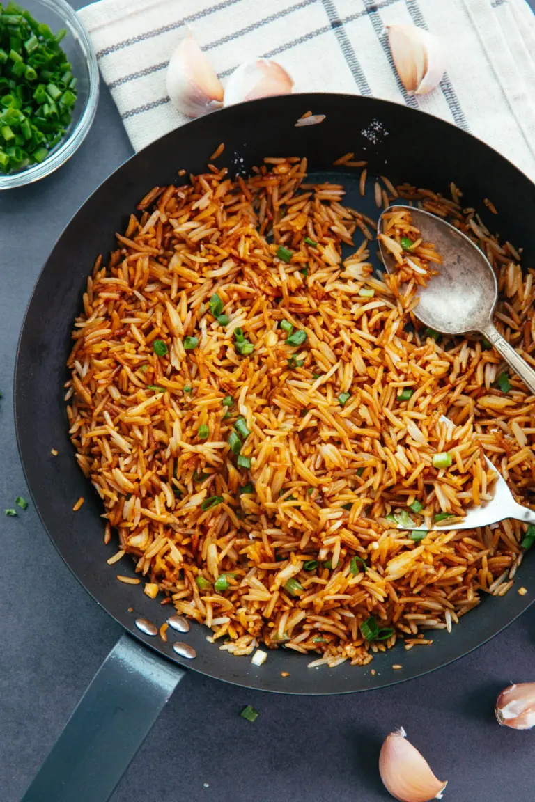 Soy Sauce Fried Rice Without Egg