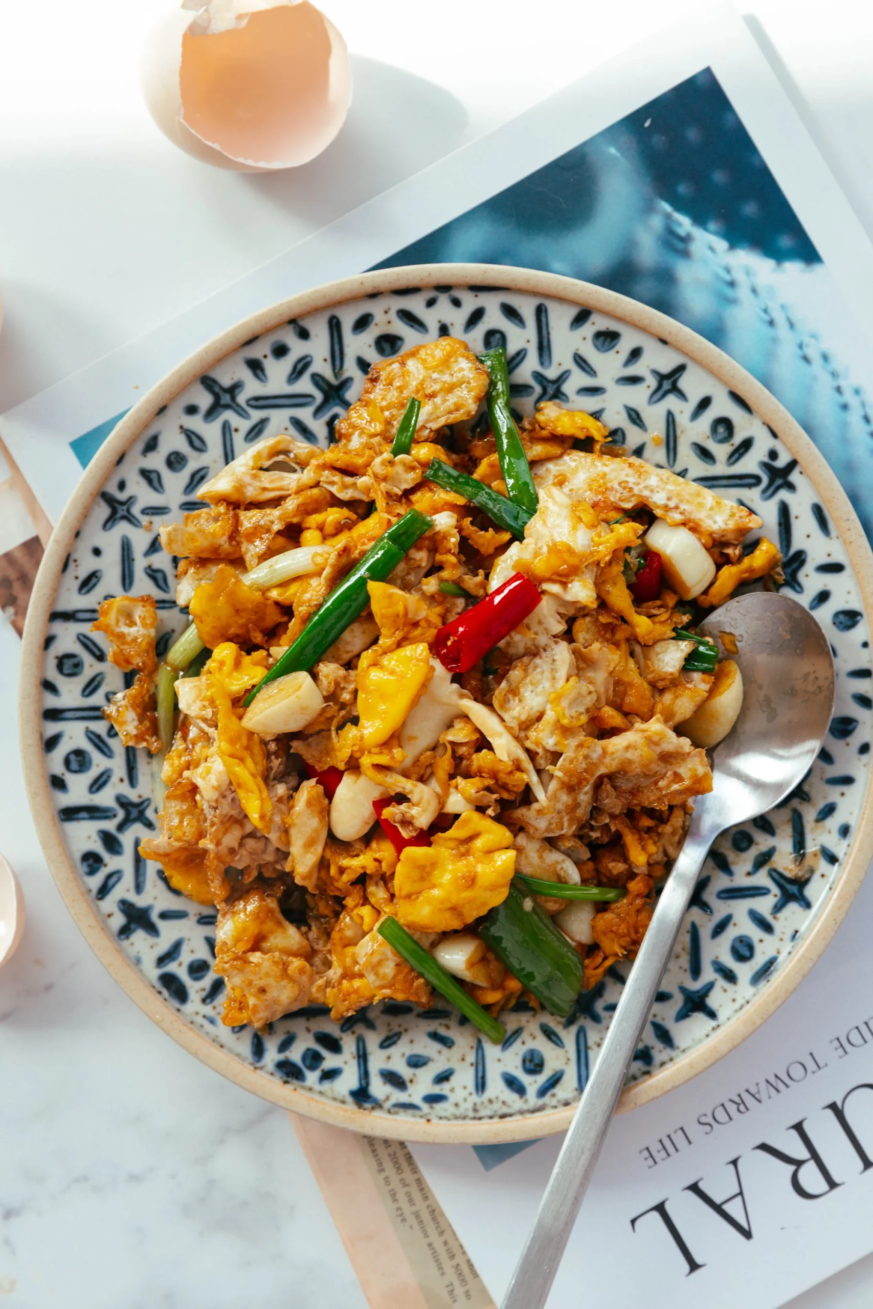 easy egg stir fry | chinasichuanfood.com