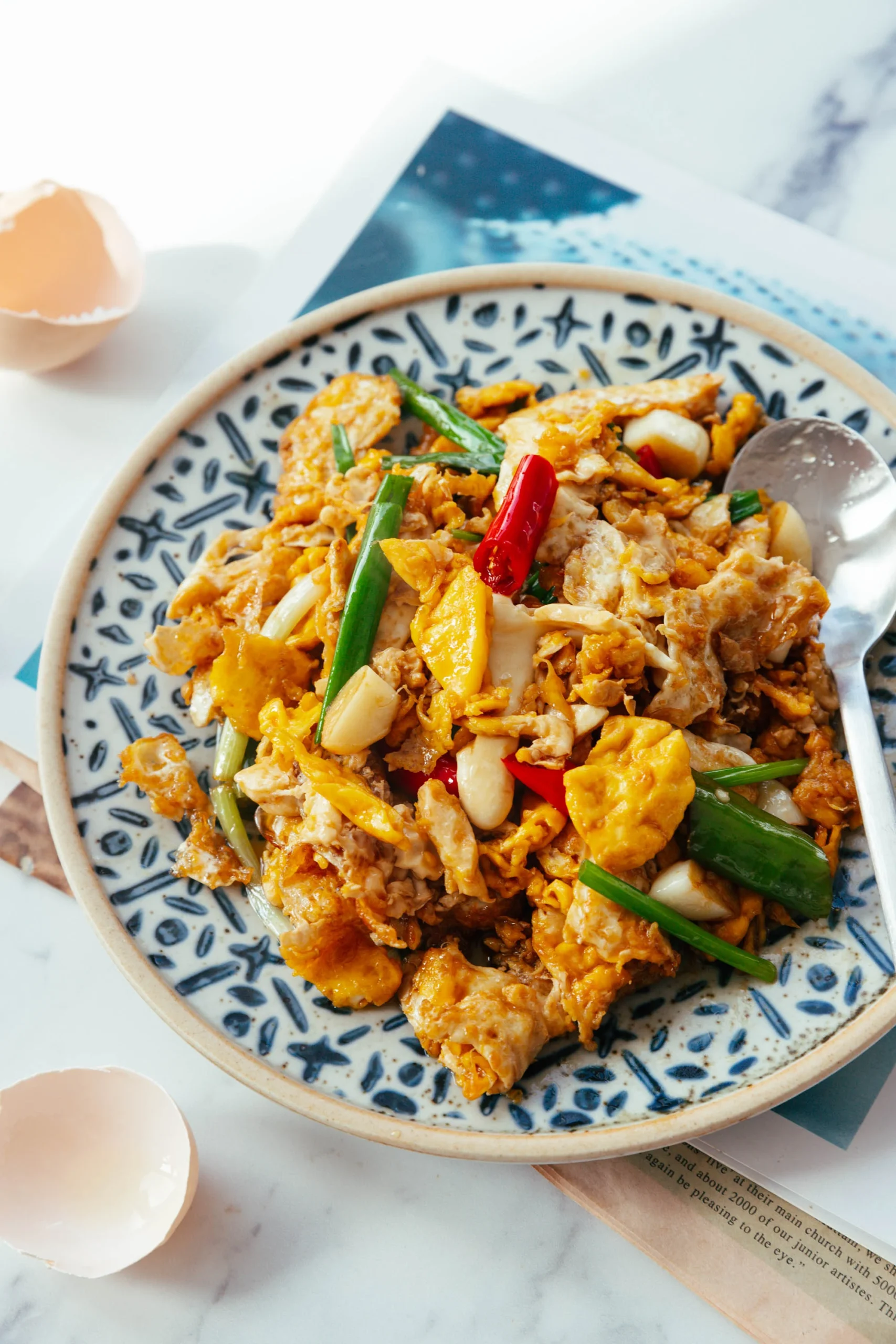 easy egg stir fry | chinasichuanfood.com