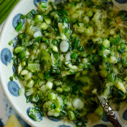scallion and ginger sauce | chinasichuanfood.com