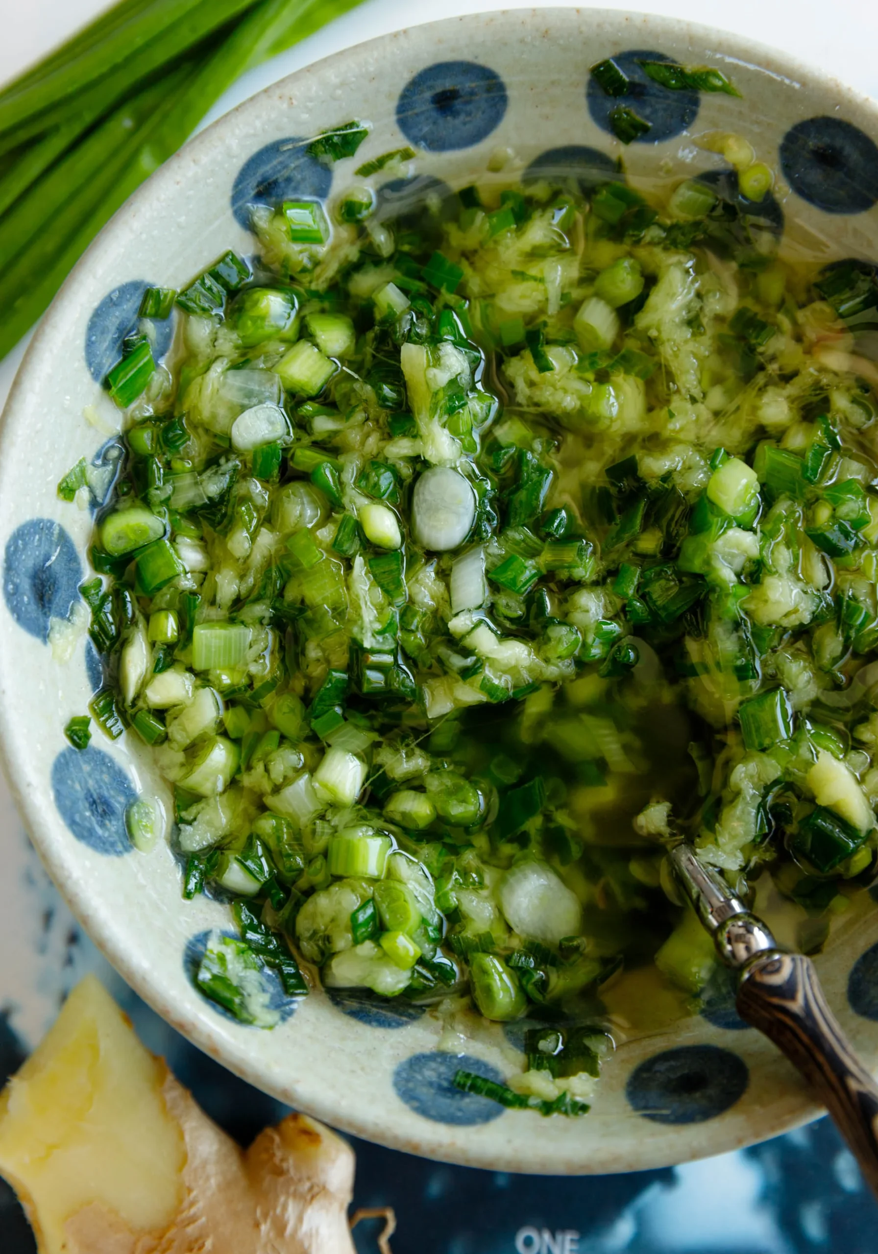 scallion and ginger sauce | chinasichuanfood.com